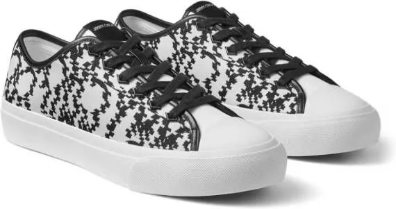 Jimmy Choo Palma M logo-jacquard sneakers White