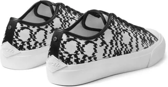 Jimmy Choo Palma M logo-jacquard sneakers White