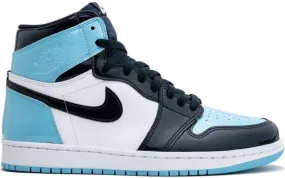 Jordan Air 1 High OG UNC Patent Leather sneakers Blue