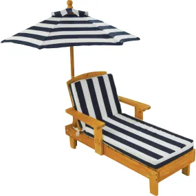 KidKraft Outdoor Chaise With Umbrella