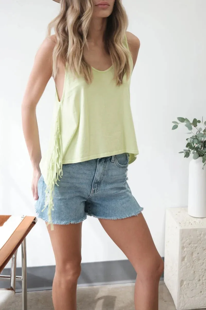 LA Made Layla Fringe Tank