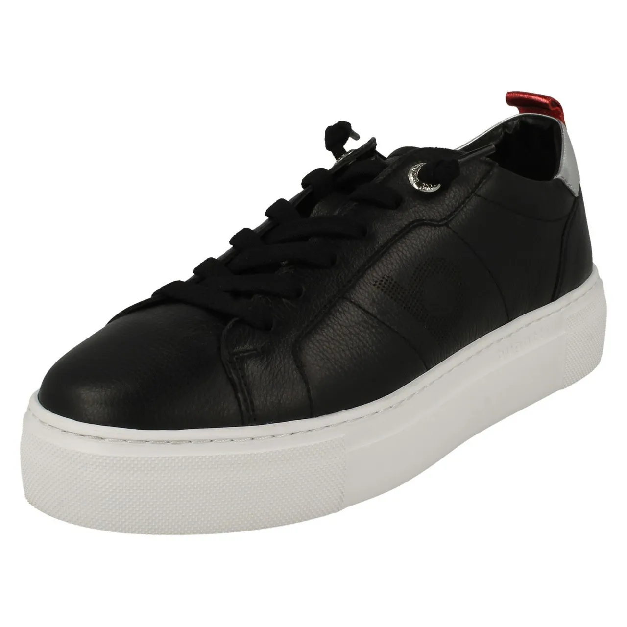 Ladies Bugatti Casual Elasticated Lace Up Trainers 88301