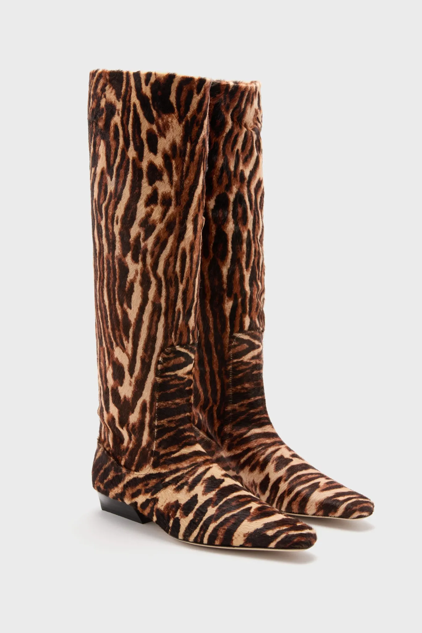 Lady Leopard Wally Flat Boot