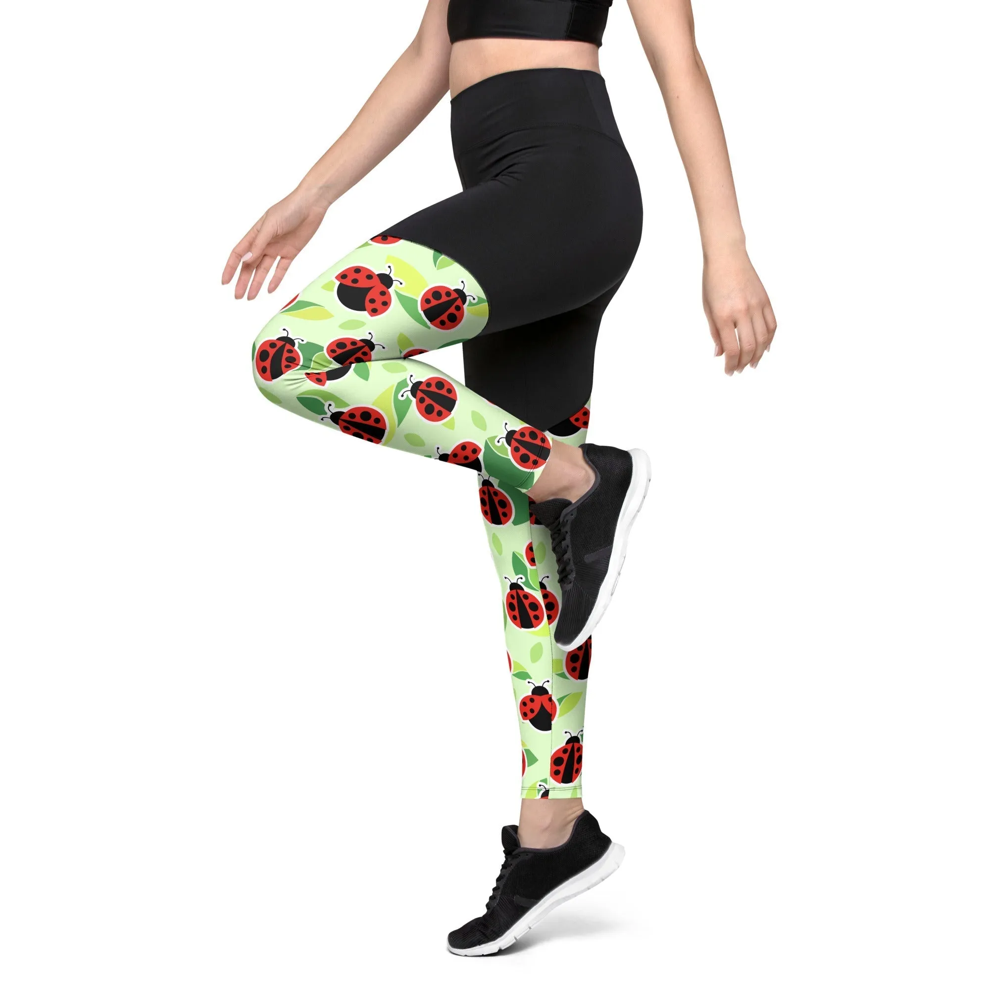 Ladybugs Compression Leggings