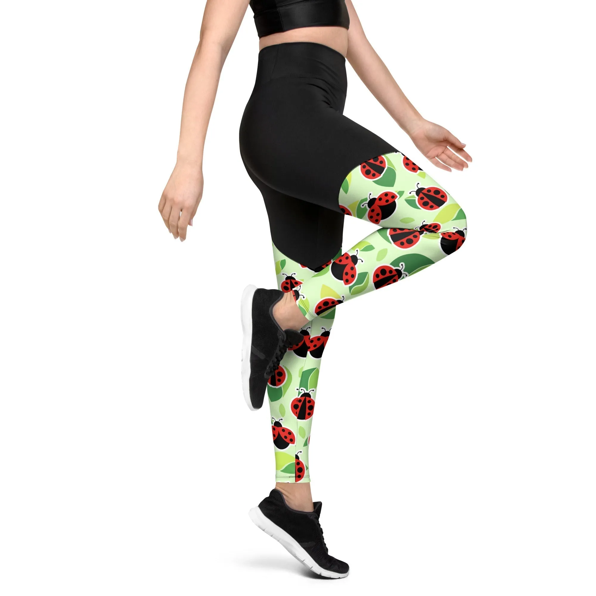 Ladybugs Compression Leggings