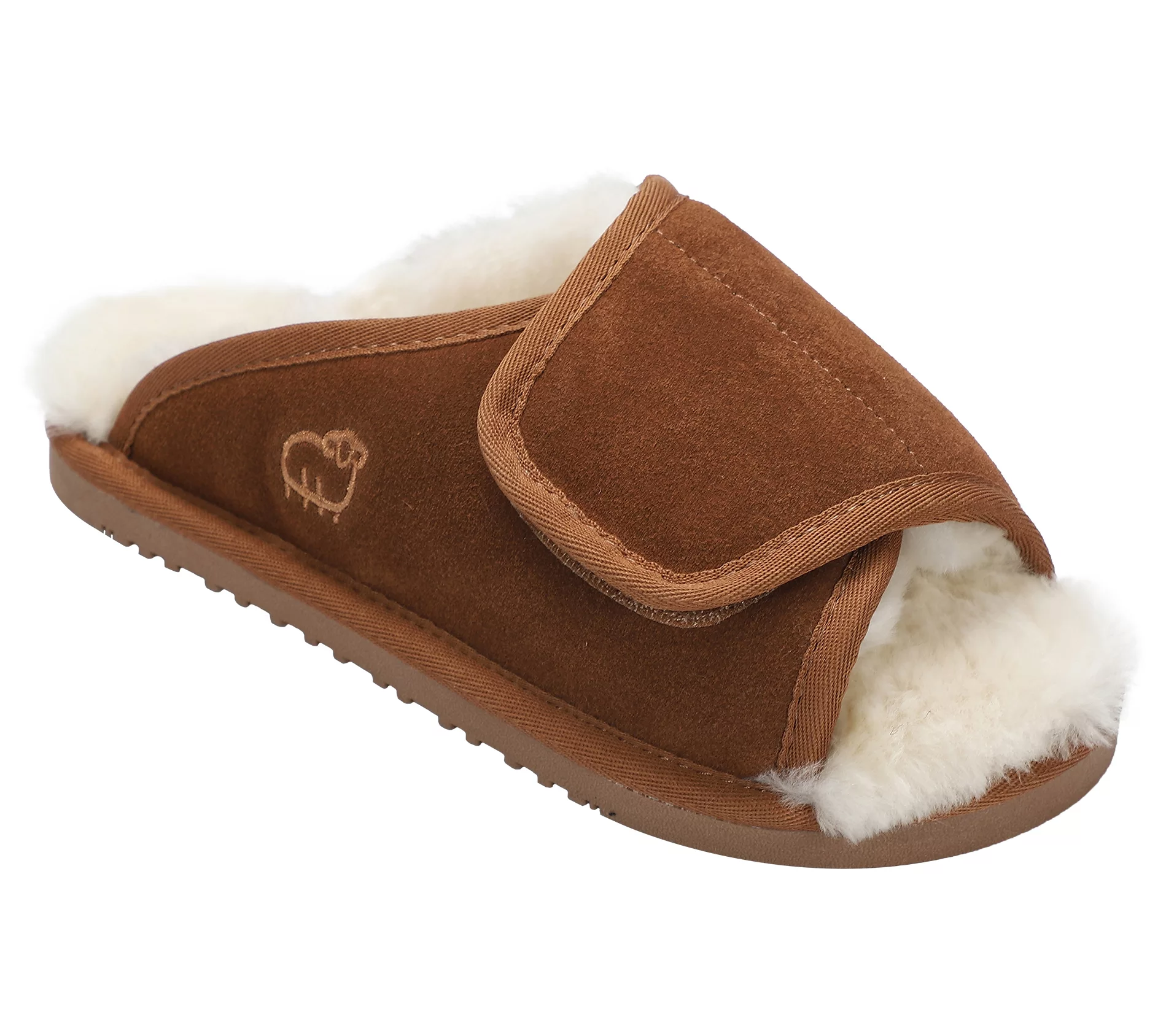 Lamo Suede Adjustable Slide Slipper