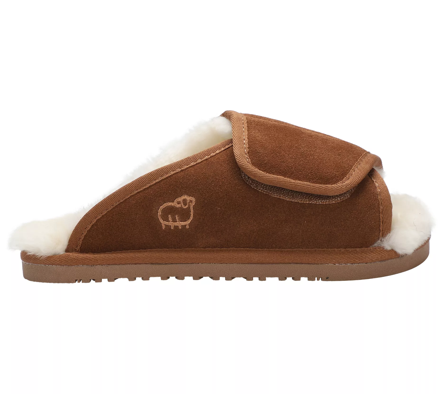 Lamo Suede Adjustable Slide Slipper