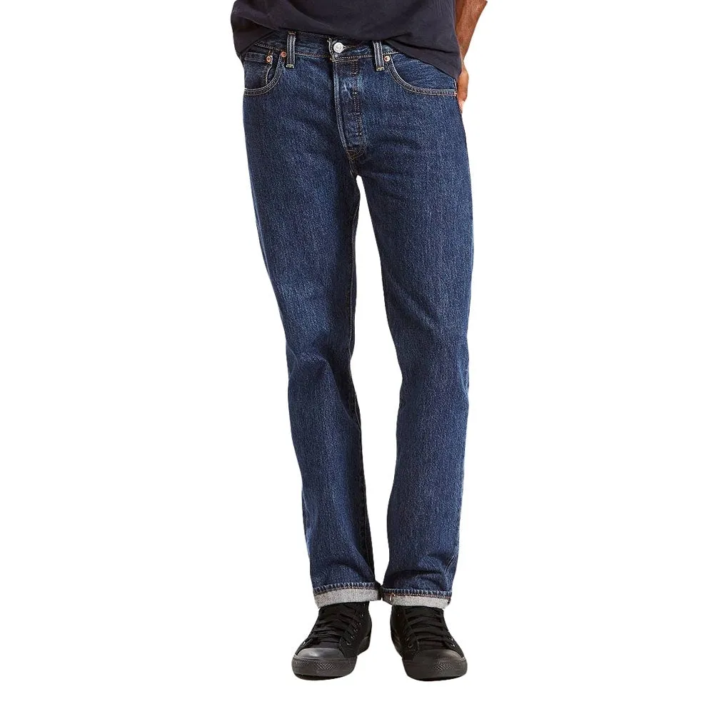 Levi's Mens 501 Original Jeans - Dark Stonewash | Buy Now