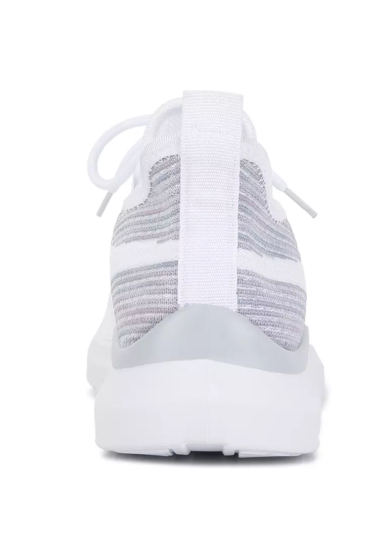 London Rag White Lace Up Chunky Sneakers