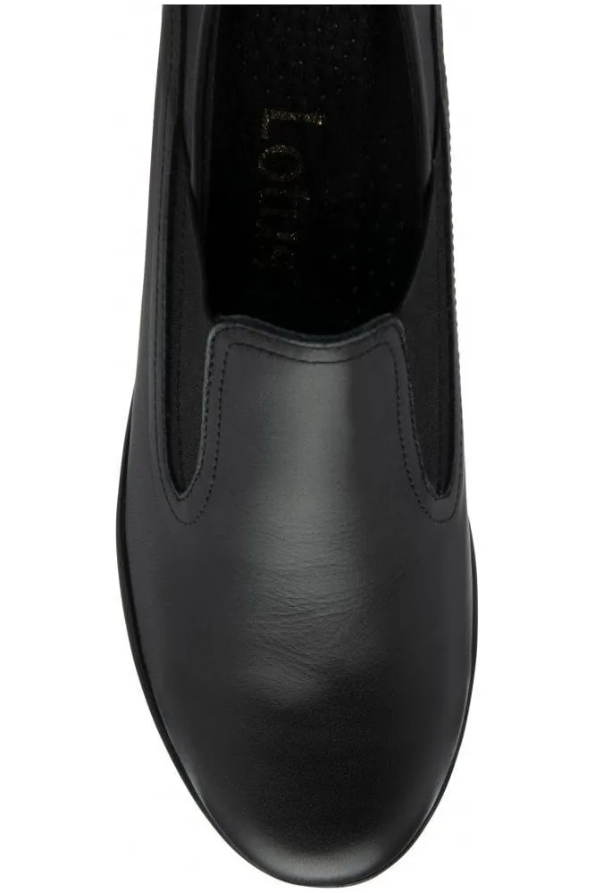 Lotus Delmar Ladies shoes in Black Leather