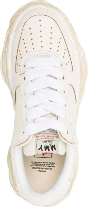 Maison MIHARA YASUHIRO Wayne leather sneakers White