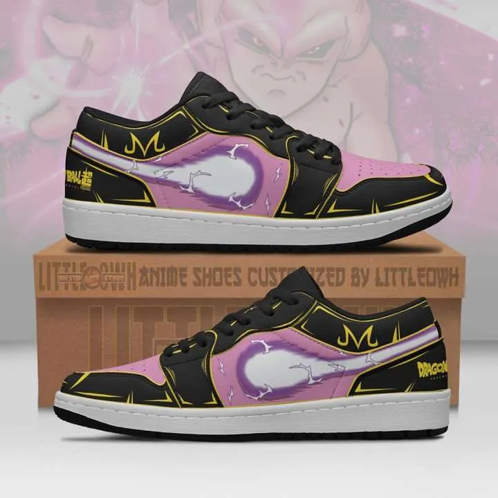 Majin Buu Dragon Ball Z Anime JD Low Top Sneakers