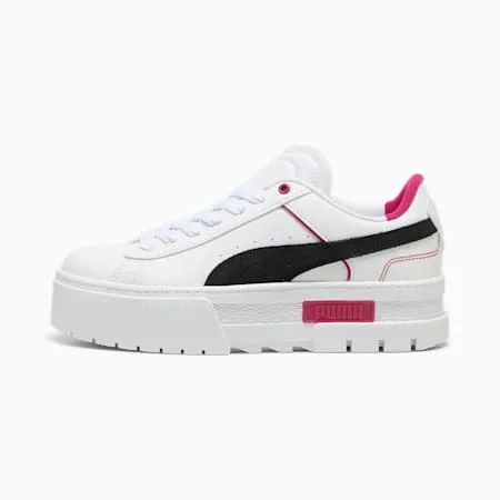 Mayze Queen of Hearts Women's Sneakers | PUMA White-PUMA Black | PUMA Summer Neutrals | PUMA 