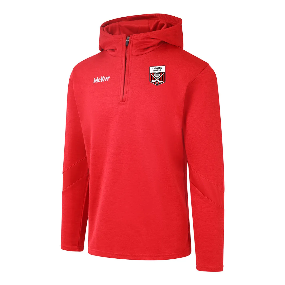 Mc Keever Trinity Gaels GAA Core 22 1/4 Zip Hoodie - Adult - Red