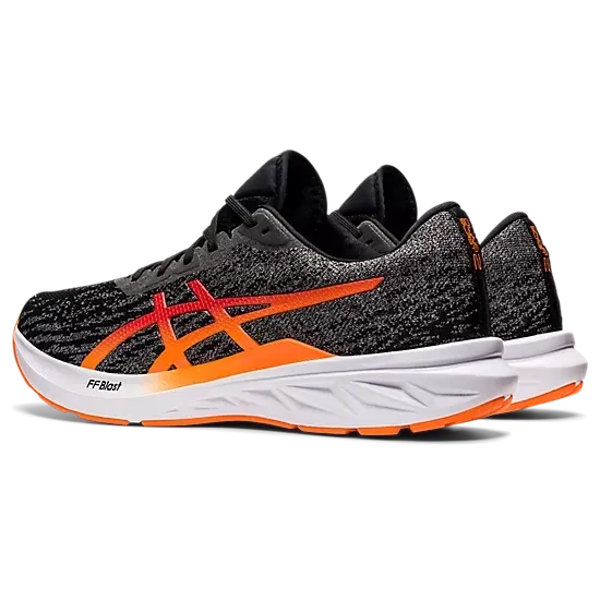 Men's Asics DYNABLAST 2 Black/Shocking Orange