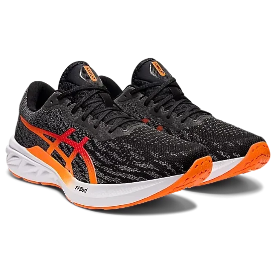 Men's Asics DYNABLAST 2 Black/Shocking Orange