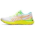 Men's Asics Gel-Cumulus 23 (White/Safety Yellow)