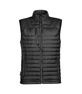 Mens gravity thermal gilet black/charcoal Stormtech