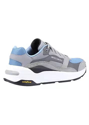 Mens Grey Global Jogger Trainers by Skechers | Look Again