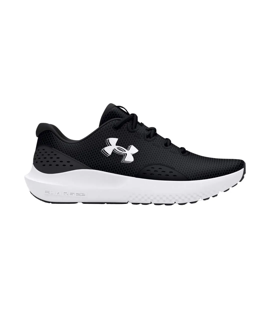 Mens surge 4.0 trainers black/white Under Armour