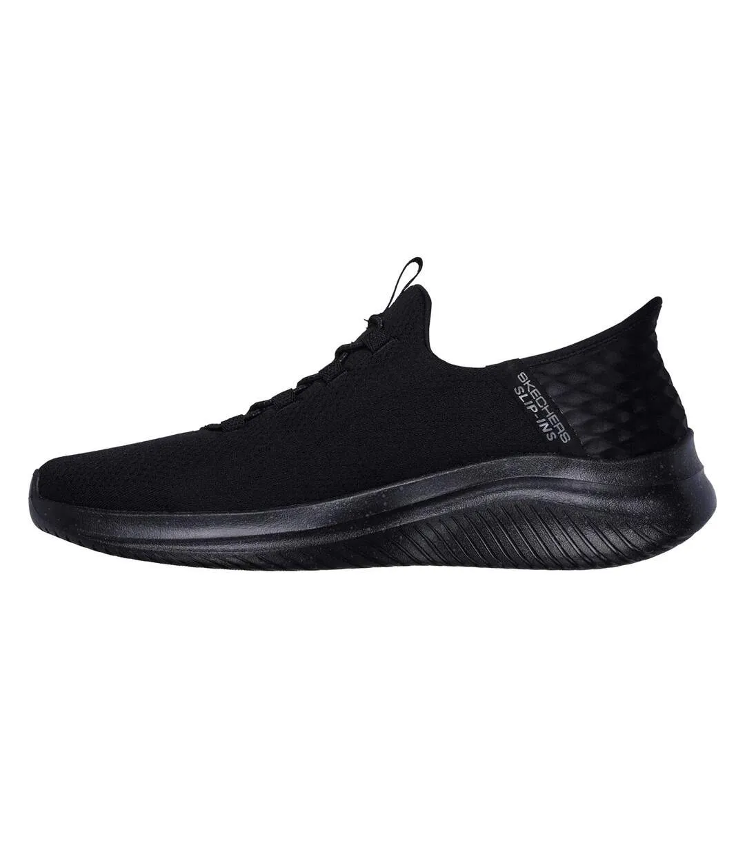 Mens ultra flex 3.0 right away wide trainers black Skechers