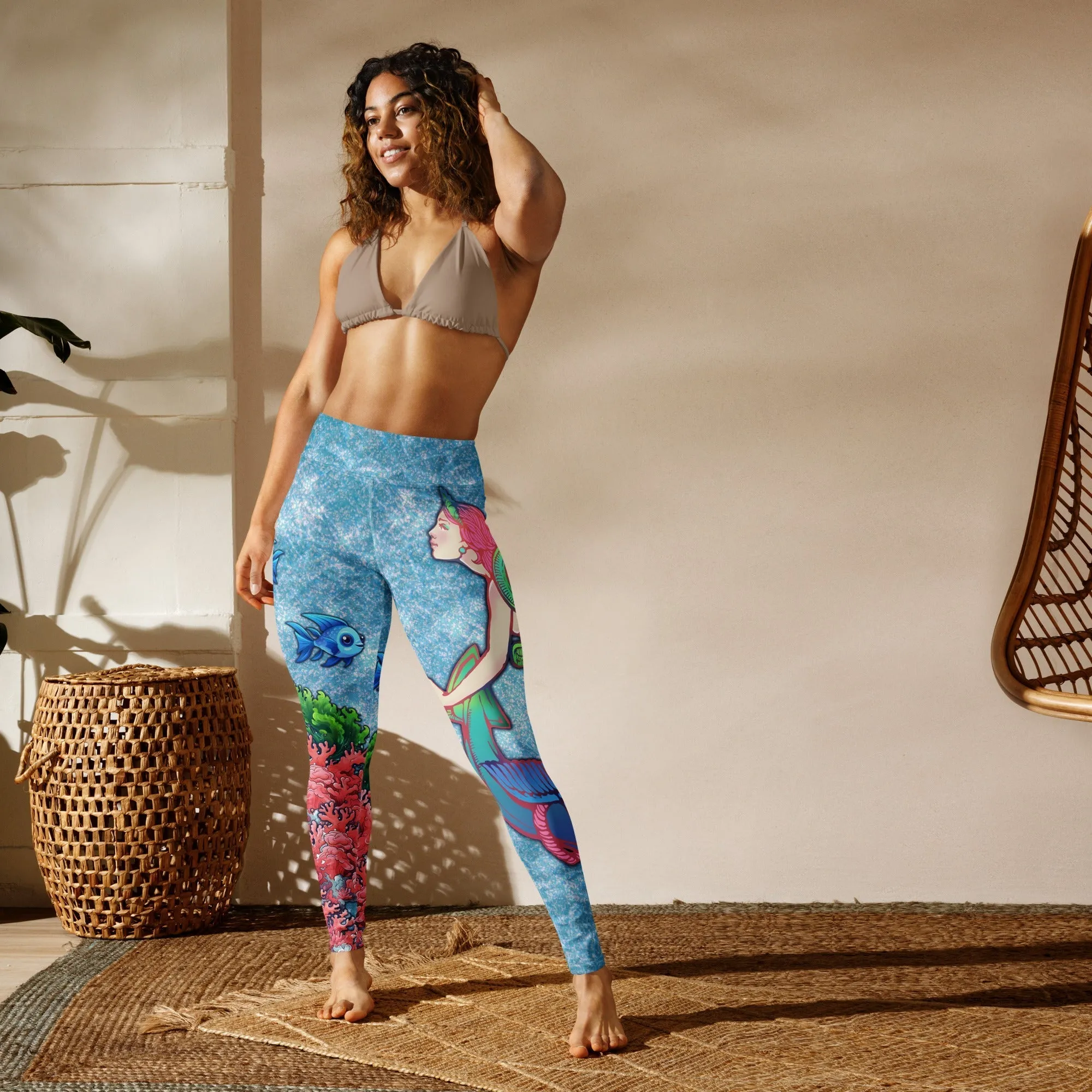 Mermaid Yoga Leggings