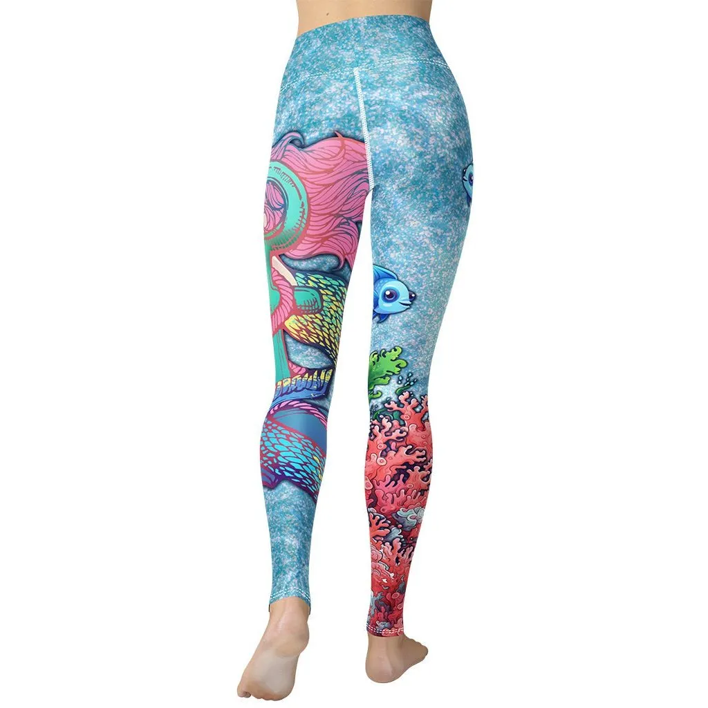 Mermaid Yoga Leggings