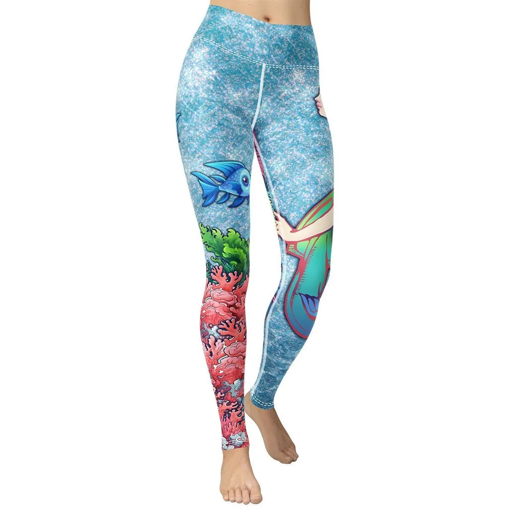 Mermaid Yoga Leggings