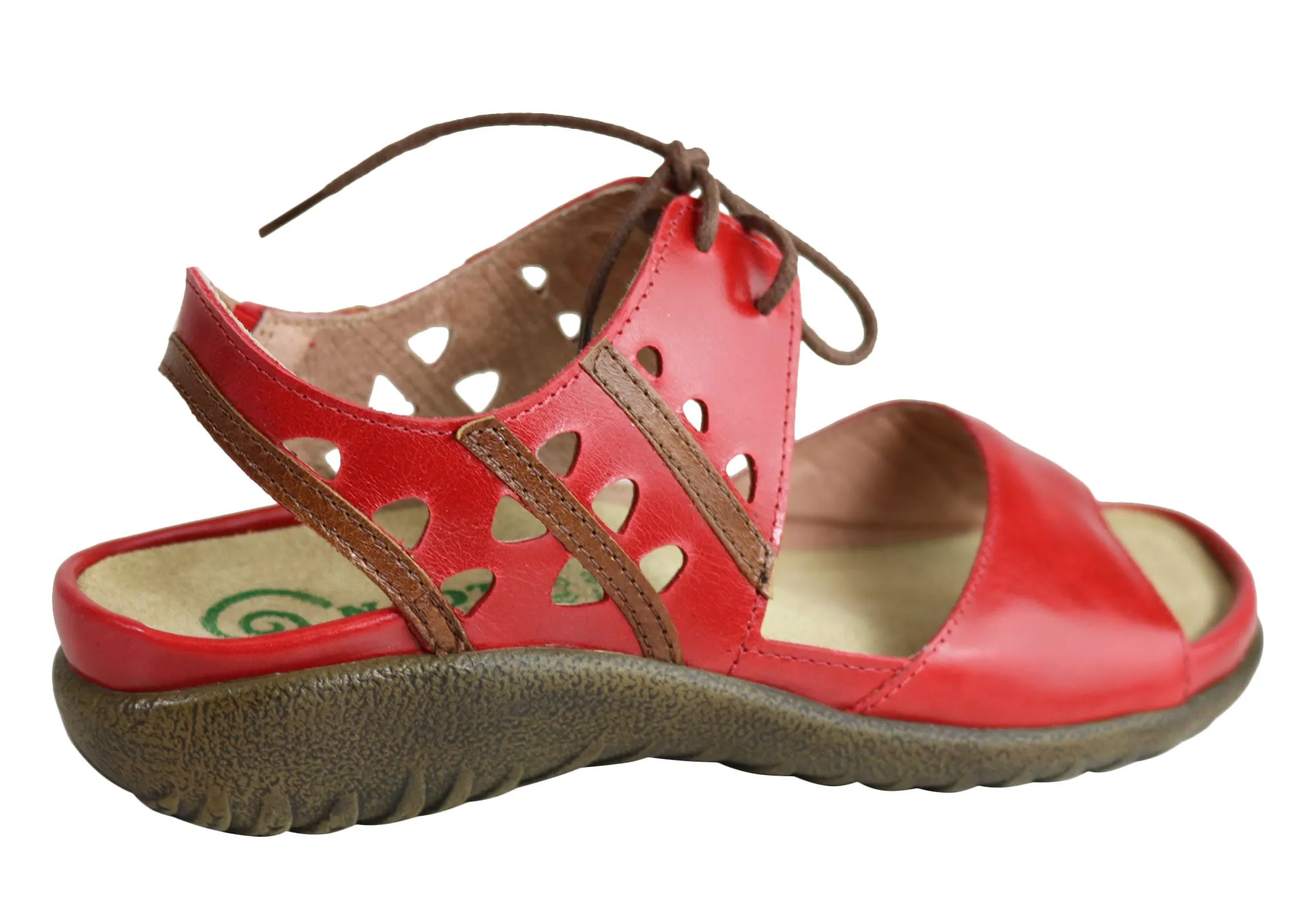 Naot Mangere Womens Leather Comfortable Orthotic Friendly Sandals