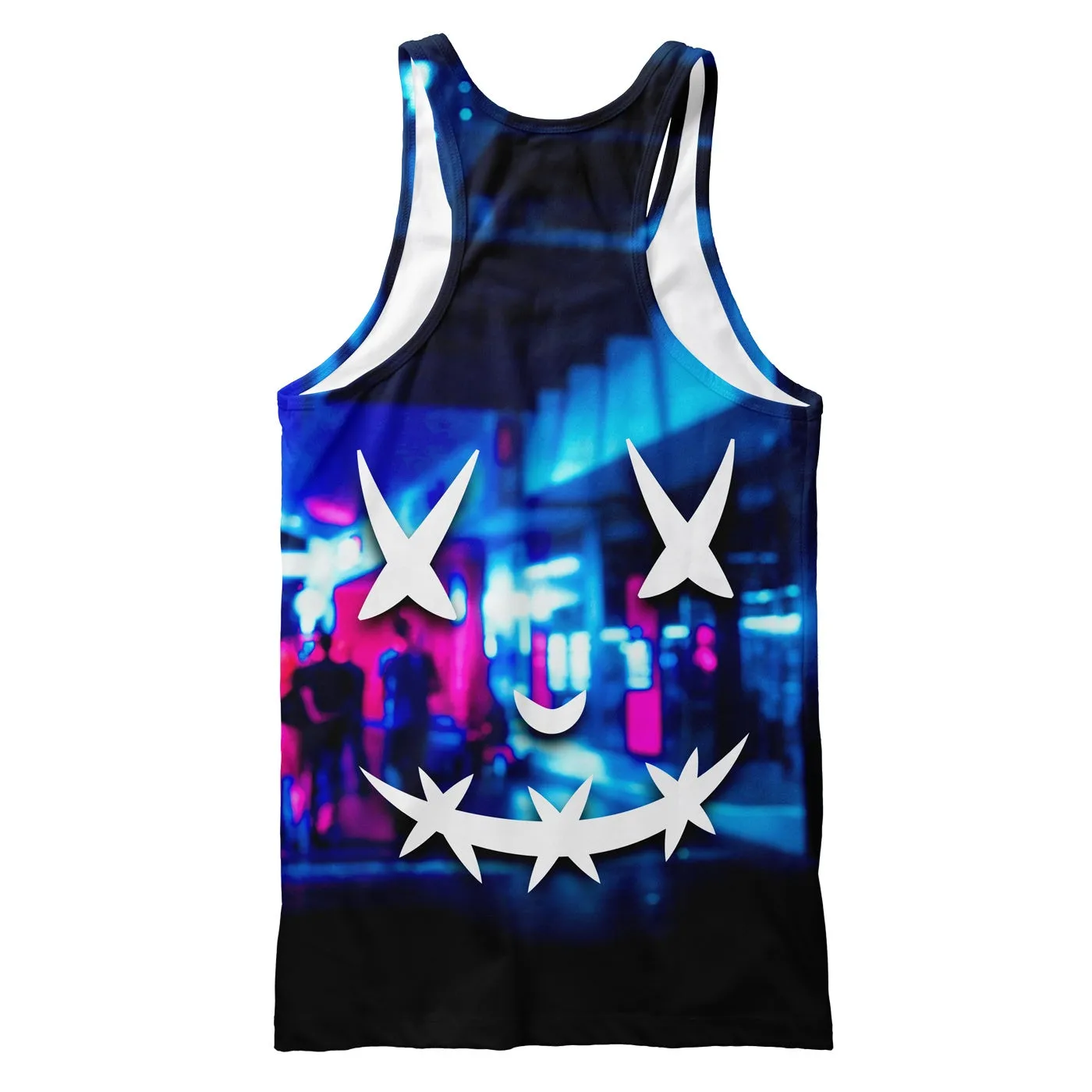 Neon Face Tank Top