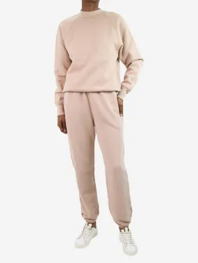   Neutral sweatshirt and joggers set - size XXS/XS