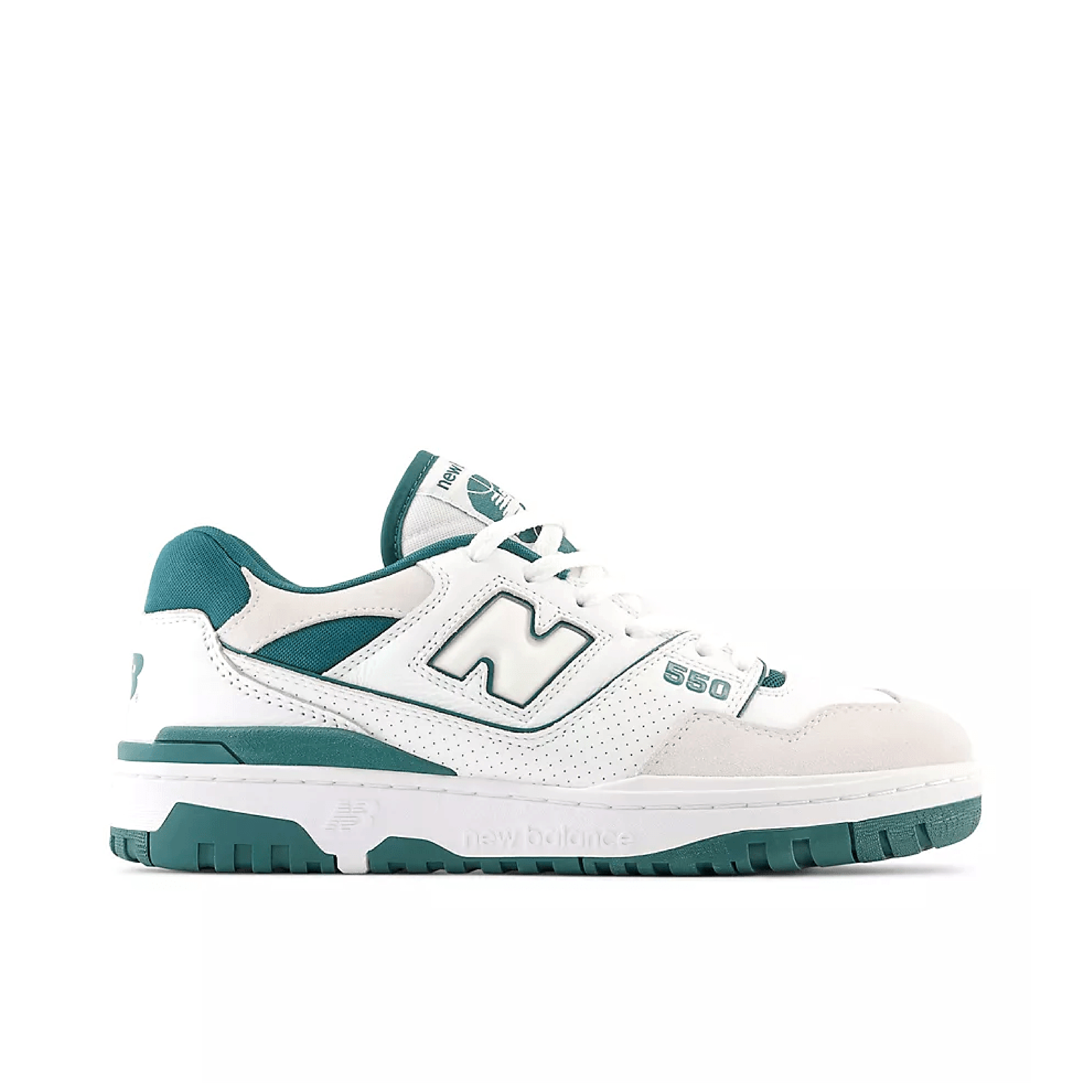 New Balance 550 White Vintage Teal | BB550STA | Laced