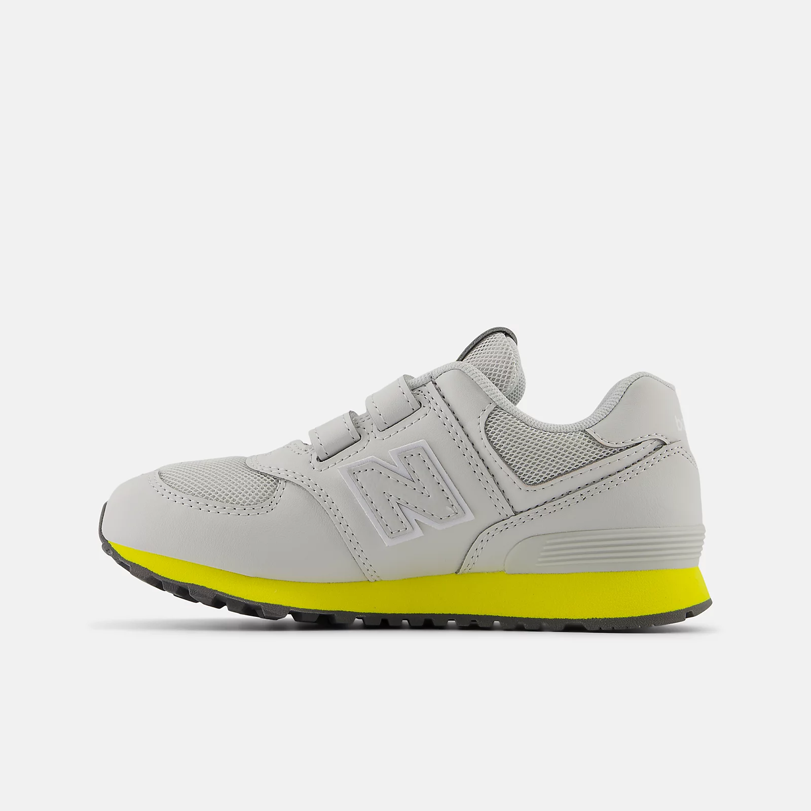 New Balance 574 Grey Matter / Lemon Zest