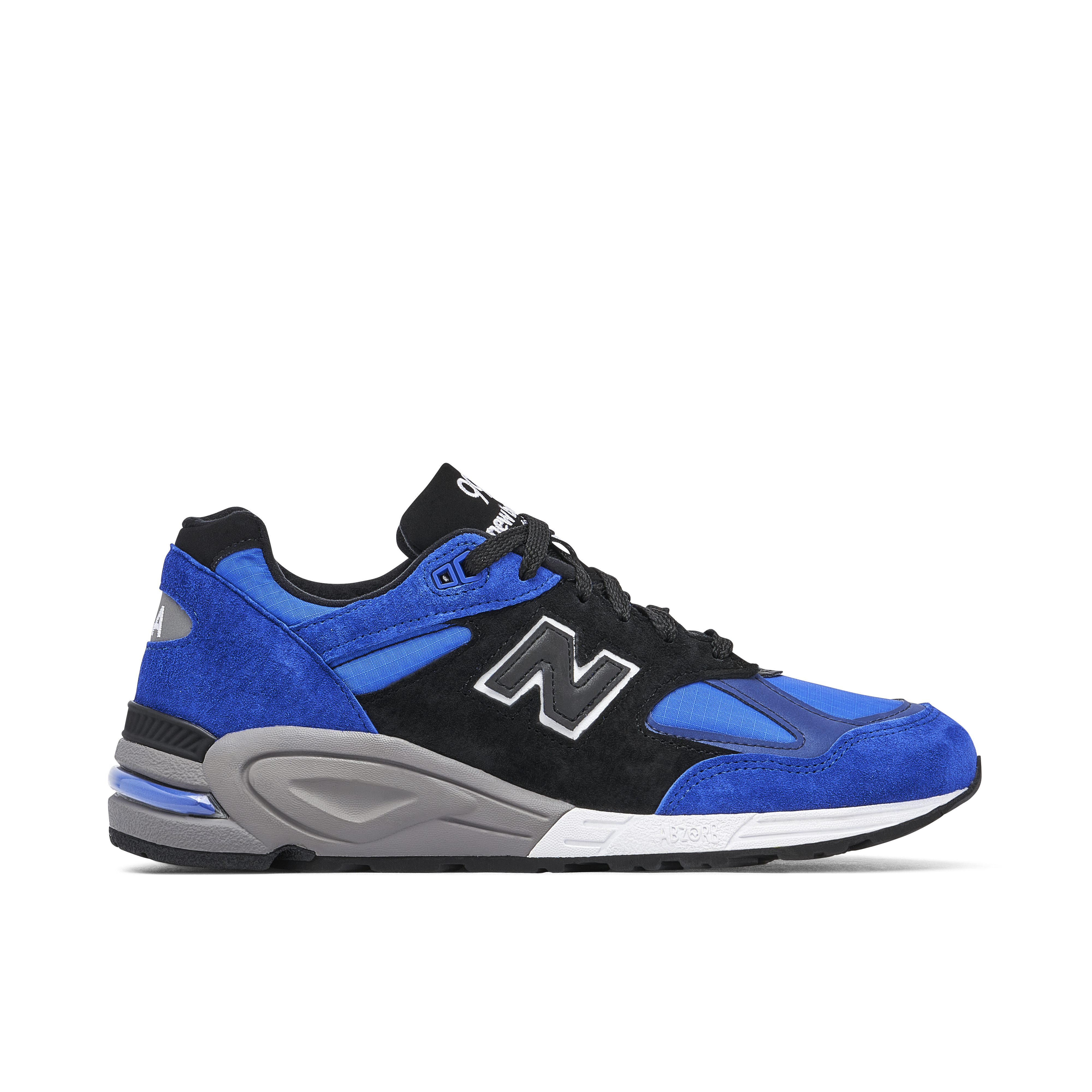 New Balance 990v2 Black Blue | M990PL2 | Laced