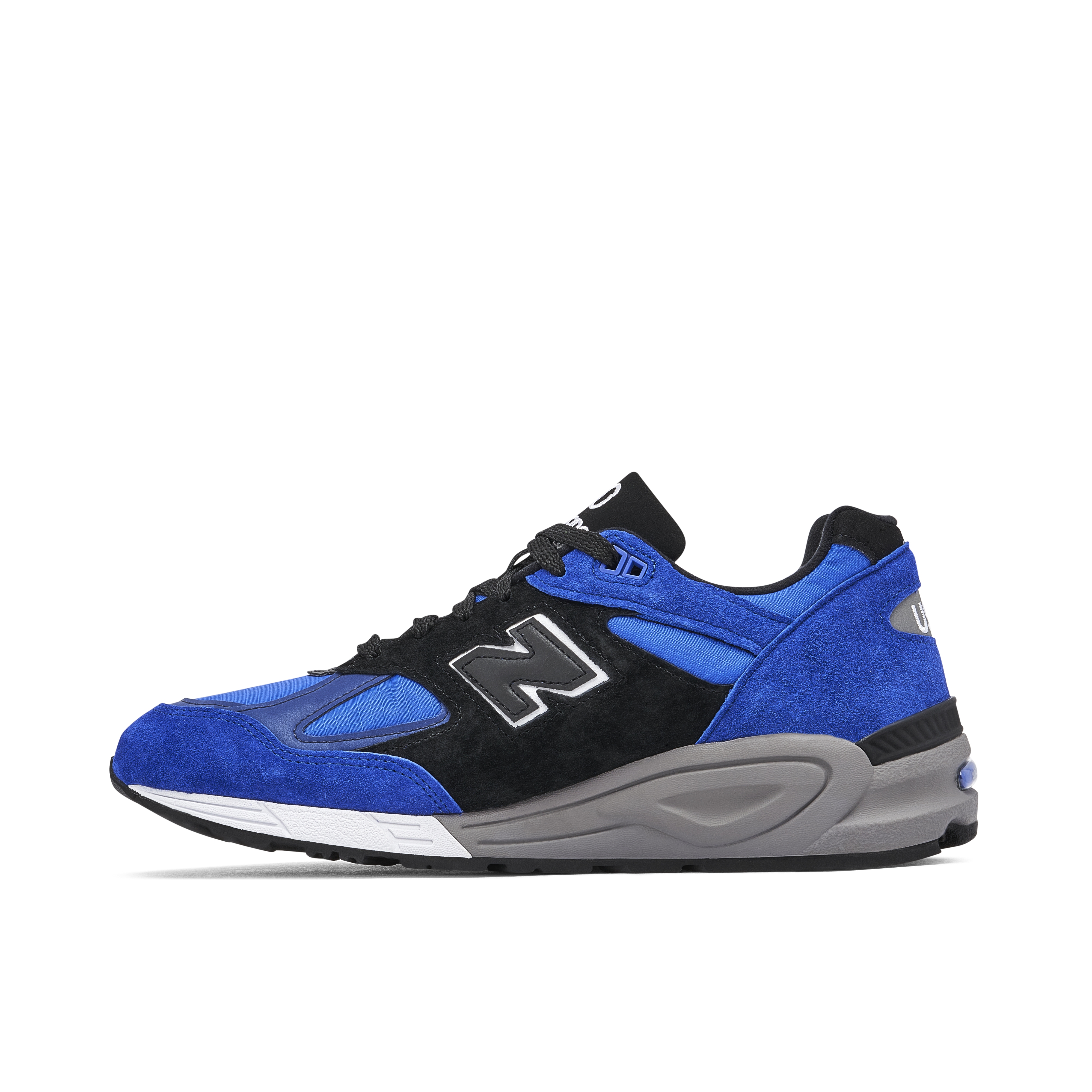 New Balance 990v2 Black Blue | M990PL2 | Laced