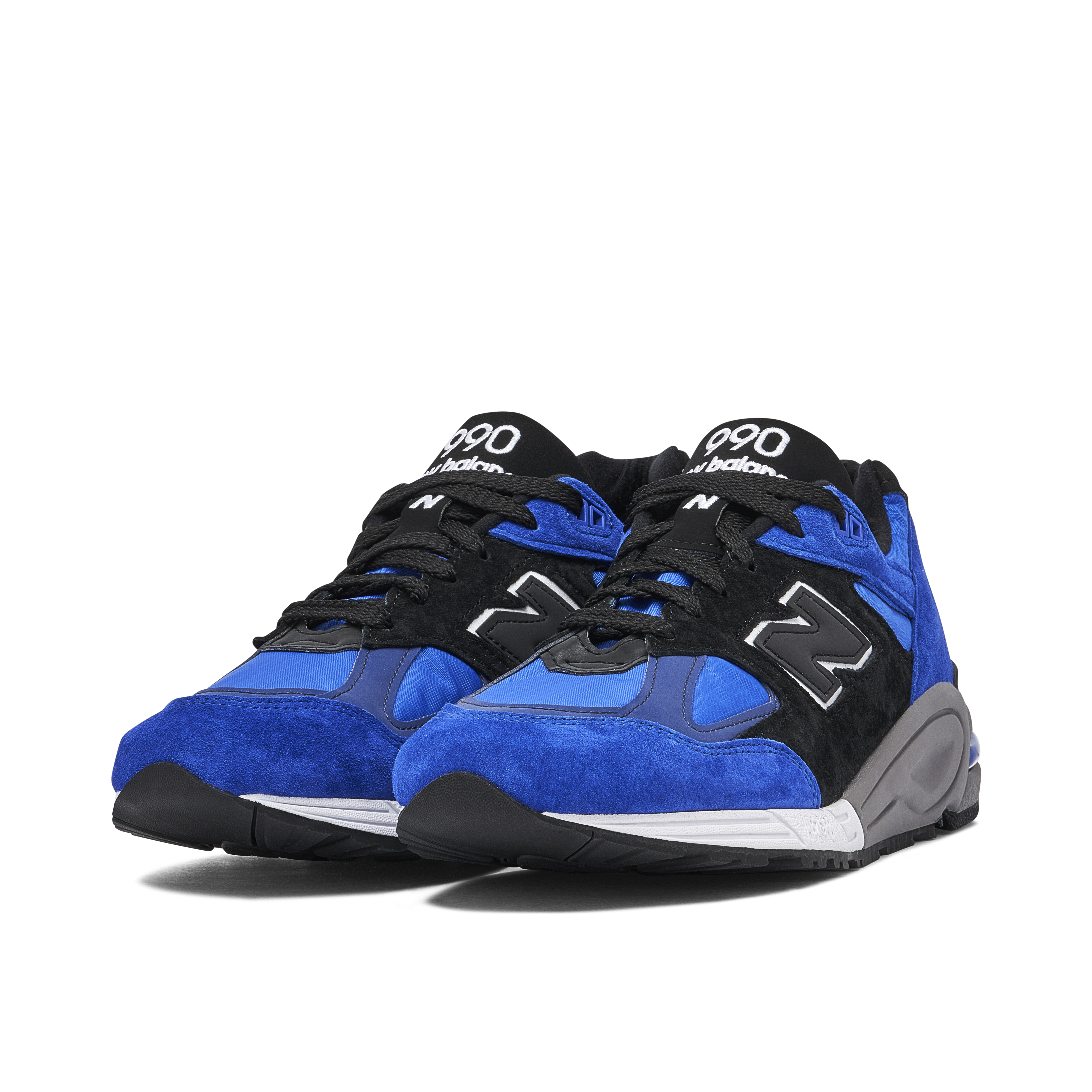 New Balance 990v2 Black Blue | M990PL2 | Laced