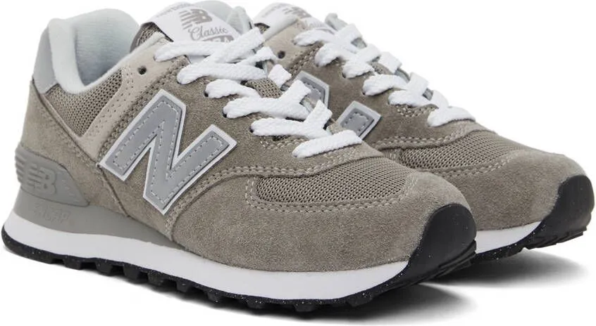 New Balance Gray 574 Core Sneakers