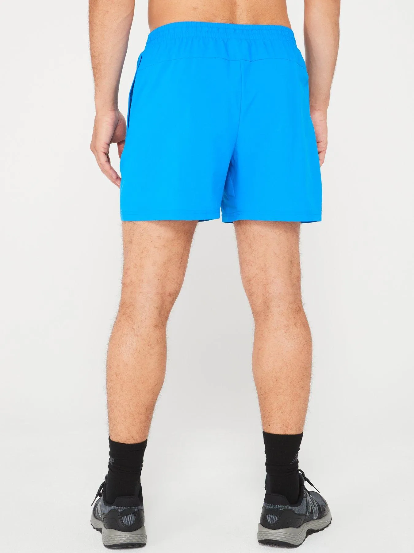 New Balance Mens 5inch Running Shorts - Blue