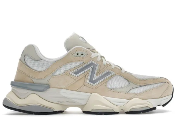 New Balance Unisex 9060 Sneakers - Beige/White/Grey