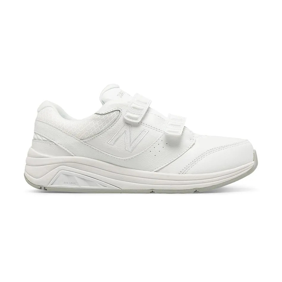 NEW BALANCE WOMEN'S WW928HW3 WHITE HOOK & LOOP WALKER