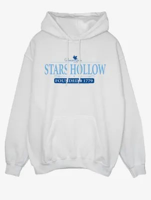 NW2 Gilmore Girls Stars Hollow White Printed Hoodie | Women | George at ASDA