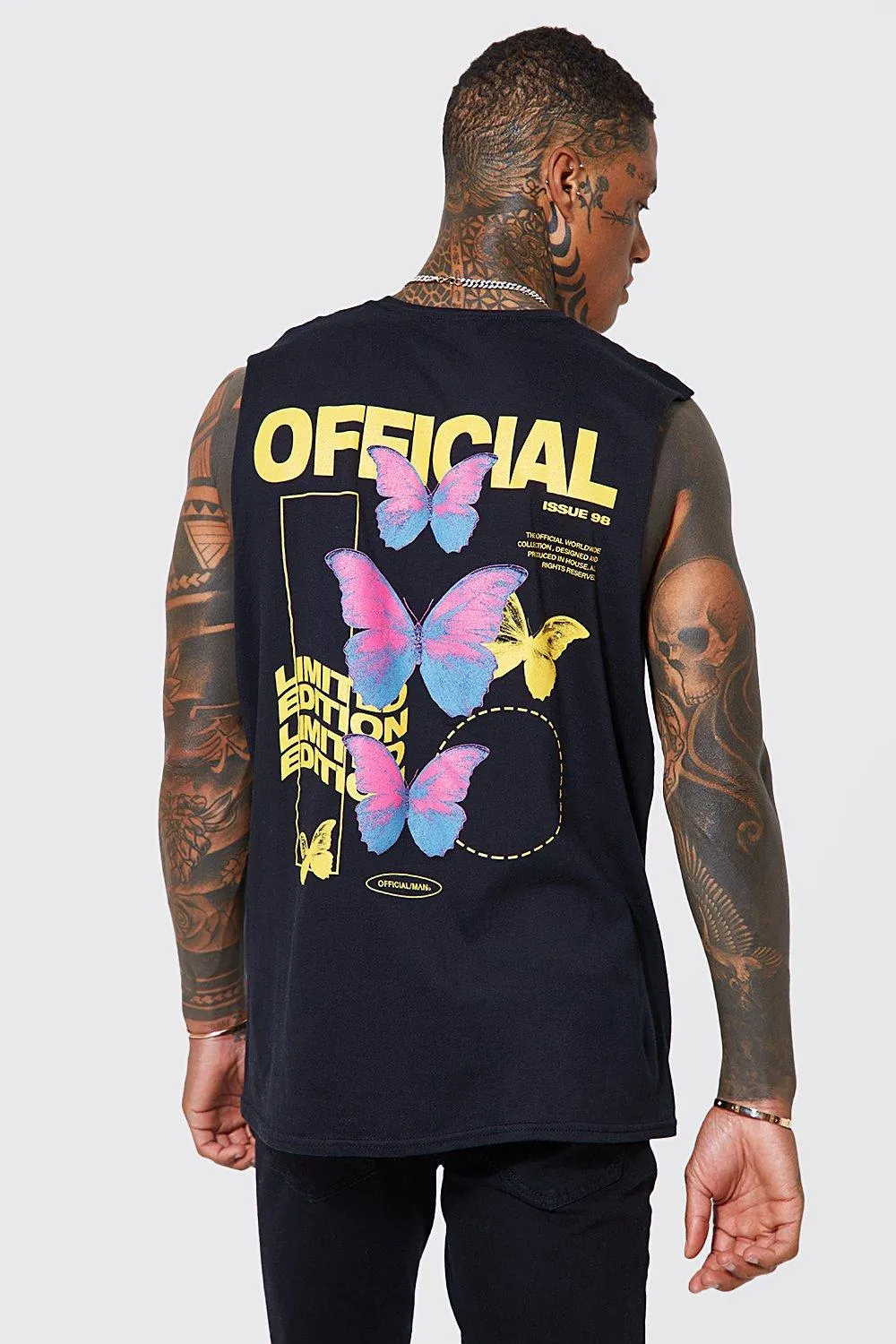 Official Butterfly Print Tank