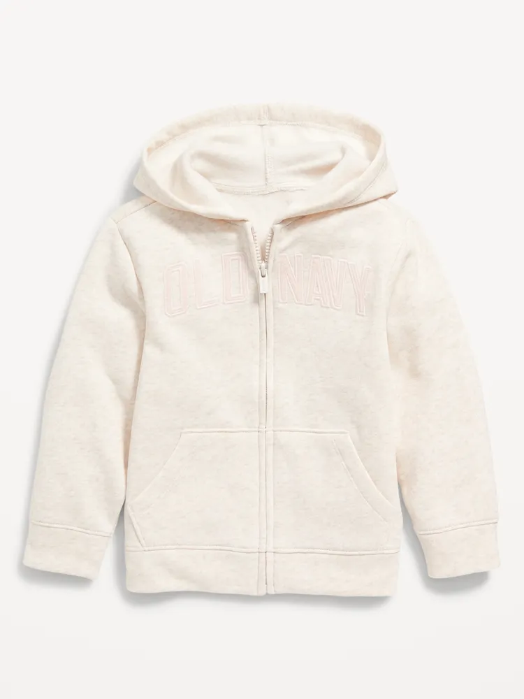 Old Navy Logo-Graphic Zip Hoodie for Toddler Girls