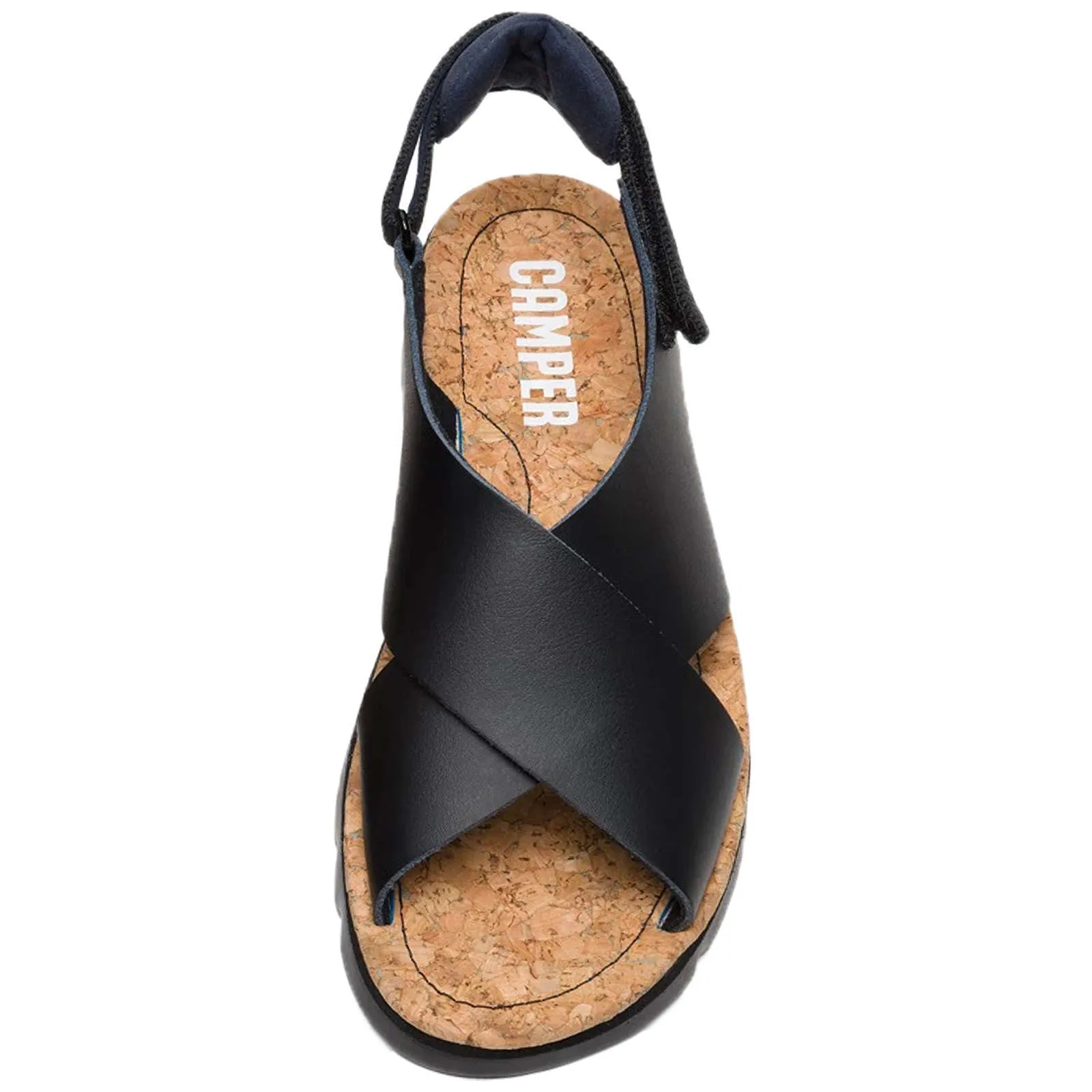 Oruga Calfskin Leather & Textile Women's Open-Toe Sandals