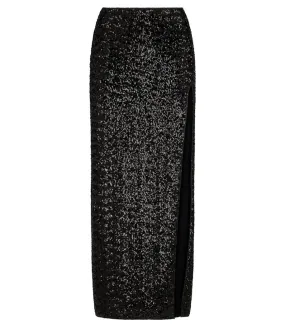 OSEREEPAILLETTES LONG SKIRT