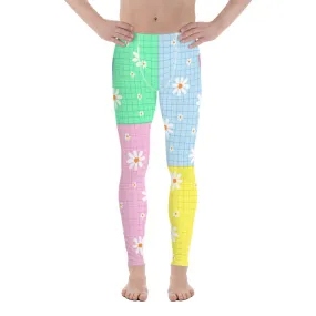 Pastel Patches Men's Leggings