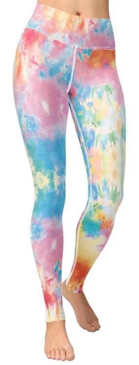 Pastel Tie Dye Yoga Leggings