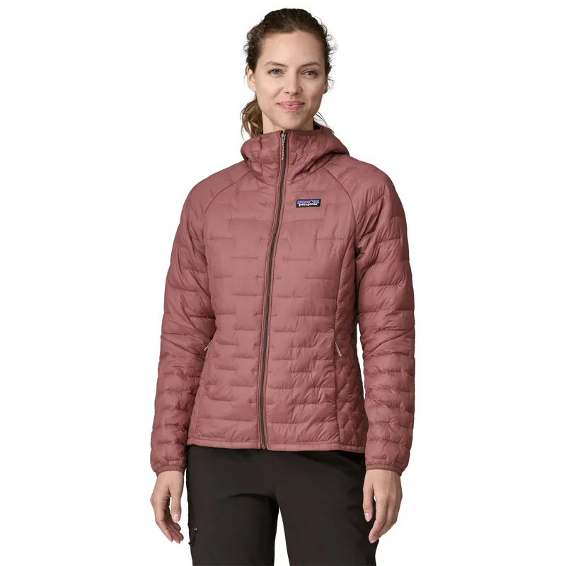 Patagonia Women's Micro Puff Hoodie Dulse Mauve