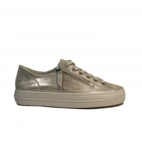 Paul Green 5206-10 | Met. Antic Mineral Leather | Womens Trainers