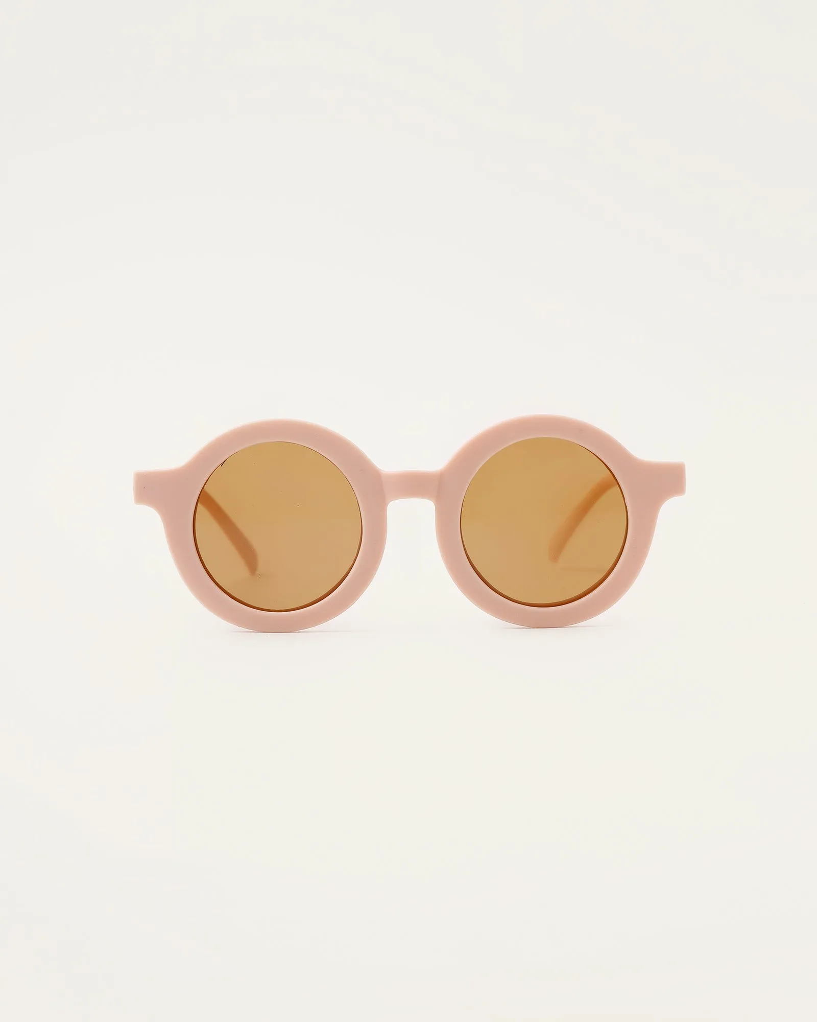 Peach Round Sunglasses